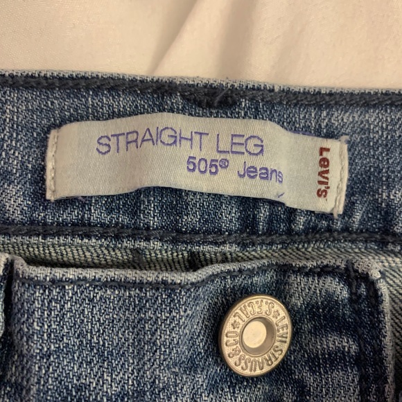 Levi Straight Leg 505 Jeans - Picture 4 of 12